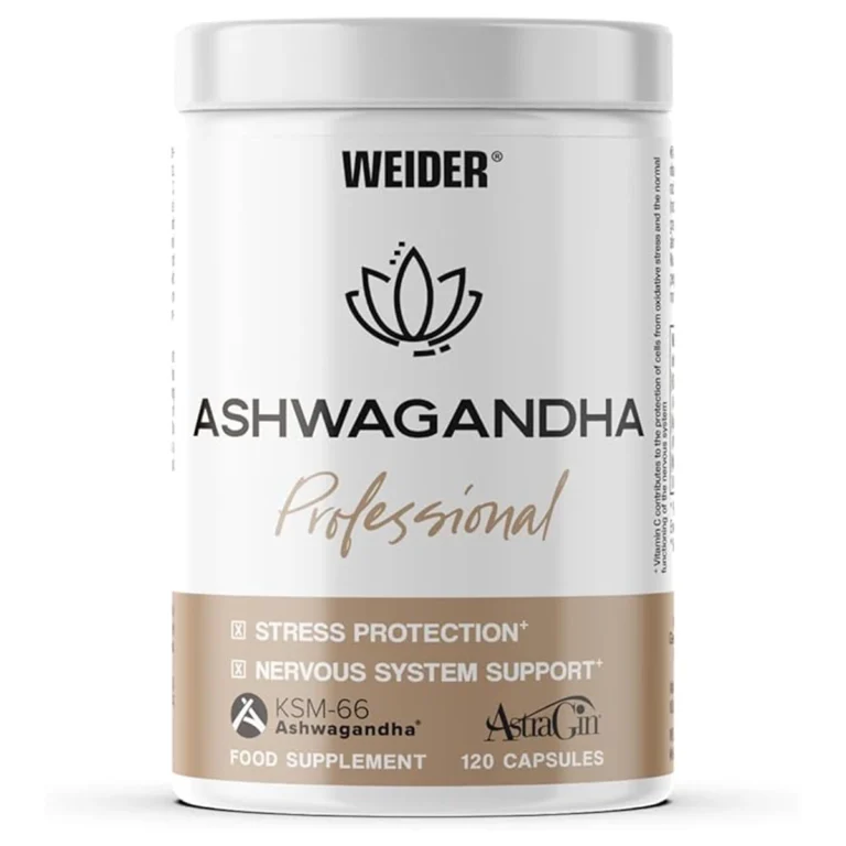 Ashwagandha KSM-66 – 600 mg – 120 Capsules – Weider - Comptoir Nutrition